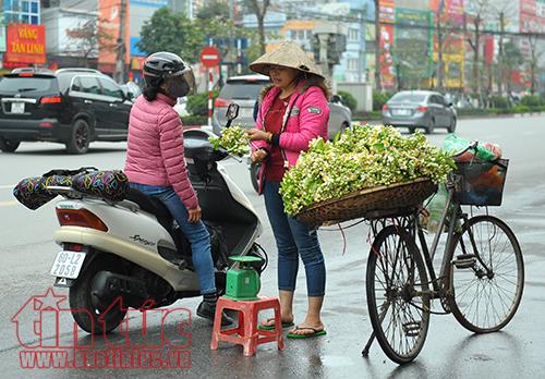 Hương hoa bưởi nồng nàn khắp đường phố Hà Nội
